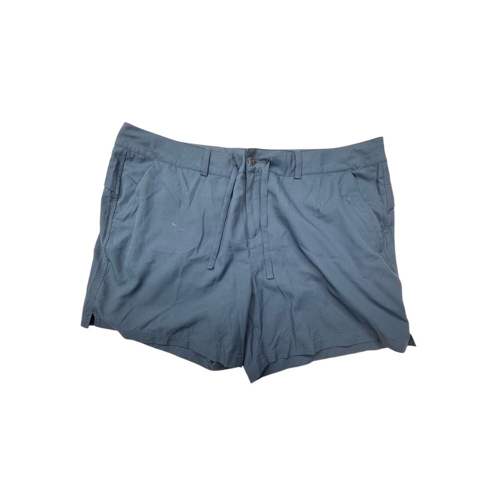 Magellan Outdoors Slate Blue Athletic Drawstring Shorts Women’s XXL
